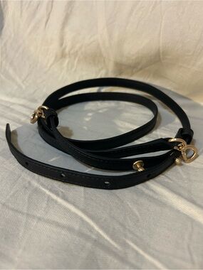 Cult Gaia Kazia Black Replacement Crossbody Purse Strap 42-47”